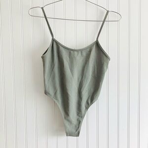 NWOT American Apparel Cotton Strapless Bodysuit